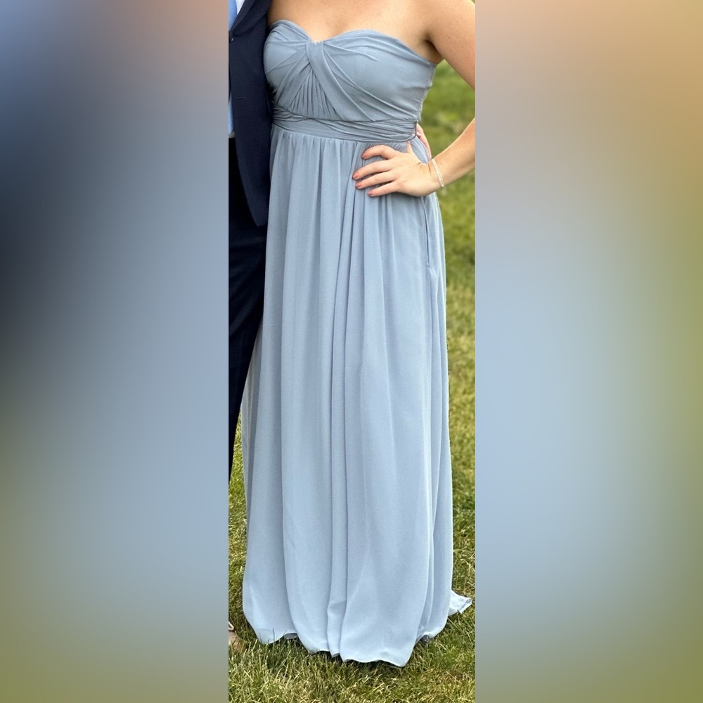 Birdy Grey Grace Convertible Dress: Dusty Blue
